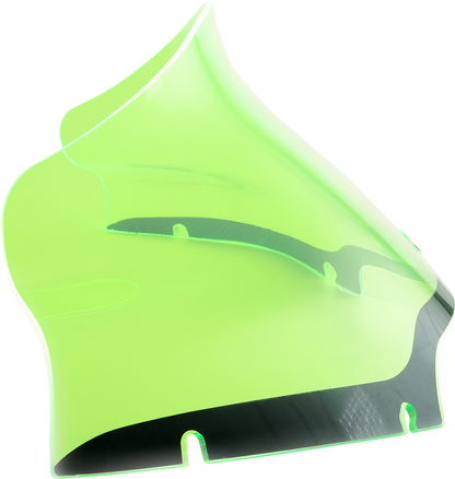 KLOCK WERKS Ice Flare® Windshield - 9" - Green Ice - '15-'25 FLTR KWW-01-0636
