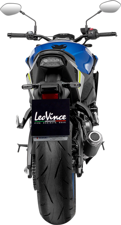 LEOVINCE LV-10 Slip-On Muffler - Carbon Fiber 15245C