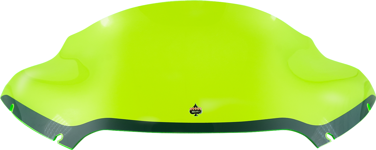 KLOCK WERKS Ice Flare® Windshield - 9" - Green Ice - '15-'25 FLTR KWW-01-0636