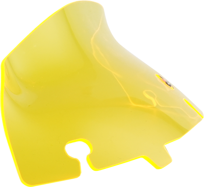 KLOCK WERKS Ice Flare® Windshield - 4" - Yellow Ice - '14-'25 FLHT/FLHX KWW-01-0649