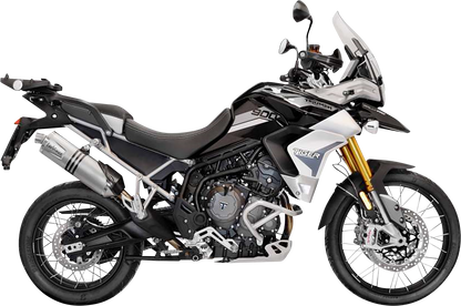 LEOVINCE LV One Evo Slip-On Muffler - Stainless Steel - Tiger 900 14352EU