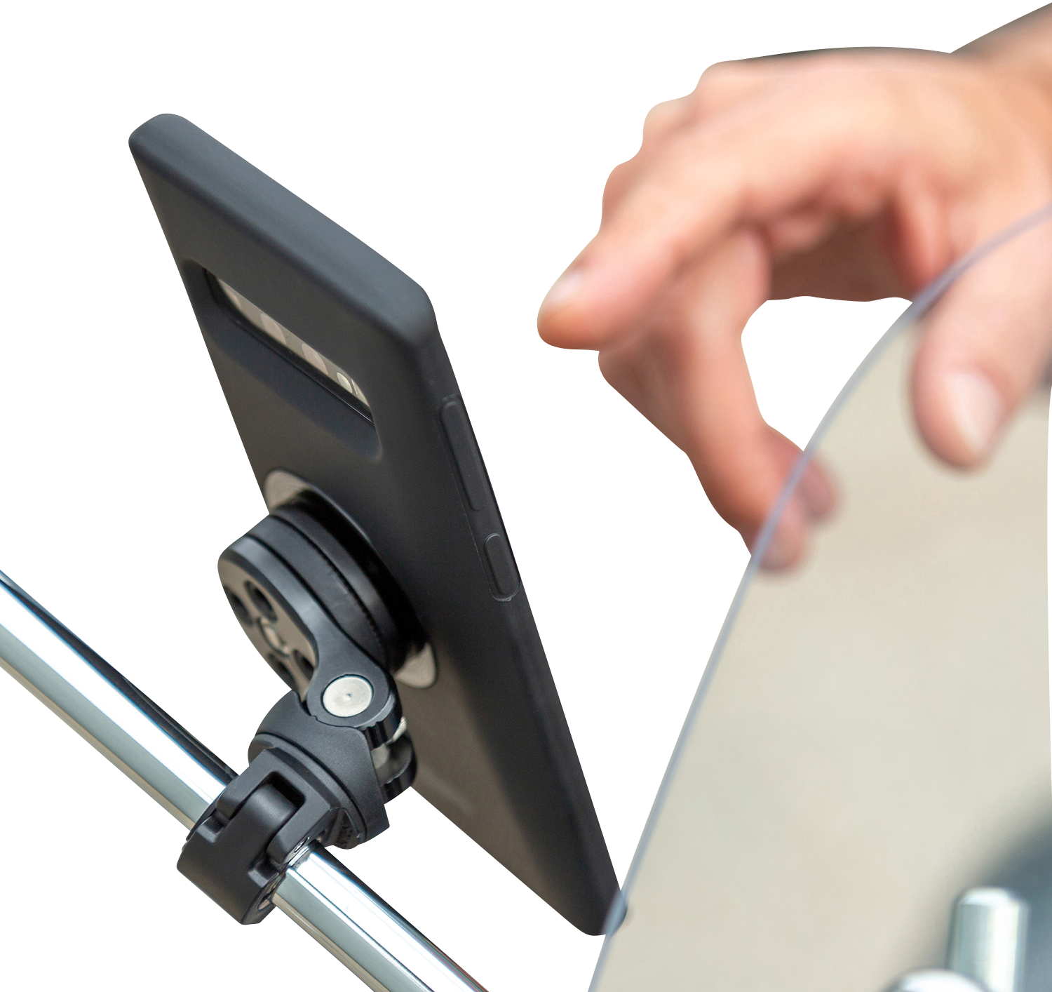 SP CONNECT Mirror Mount Pro - Phone - Black 53233