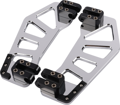 THRASHIN SUPPLY CO. Apex Floorboards - Chrome TSC-2211-3