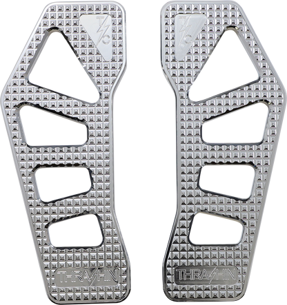 THRASHIN SUPPLY CO. Apex Floorboards - Chrome TSC-2211-3