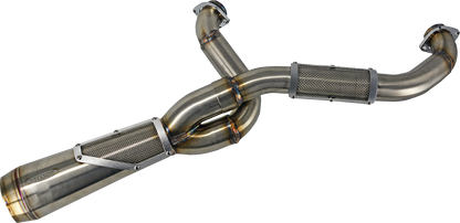 TRASK 2-into-1 Big Sexy Exhaust System - Raw Stainless Steel TM-5120