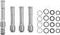S&S CYCLE Pushrod Cover Kit - Chrome - Twin Cam | M8 106-1340