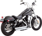VANCE & HINES Big Shots Staggered Exhaust System - Chrome 17338