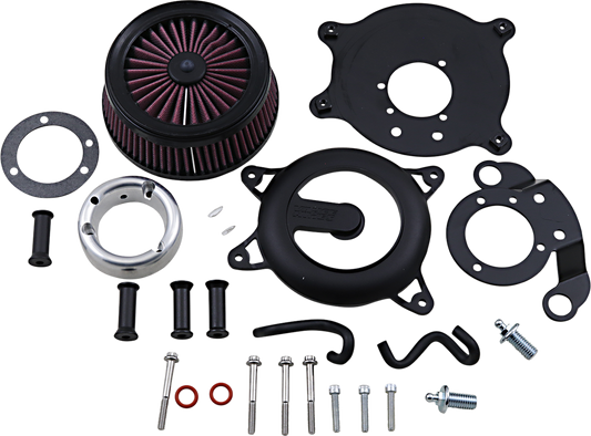 VANCE & HINES VO2 Rogue Air Intake Kit - Wrinkle Black 40373