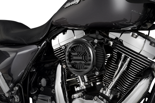 VANCE & HINES VO2 America Air Intake Kit - Black - Dyna/Softail/Touring 42341FG