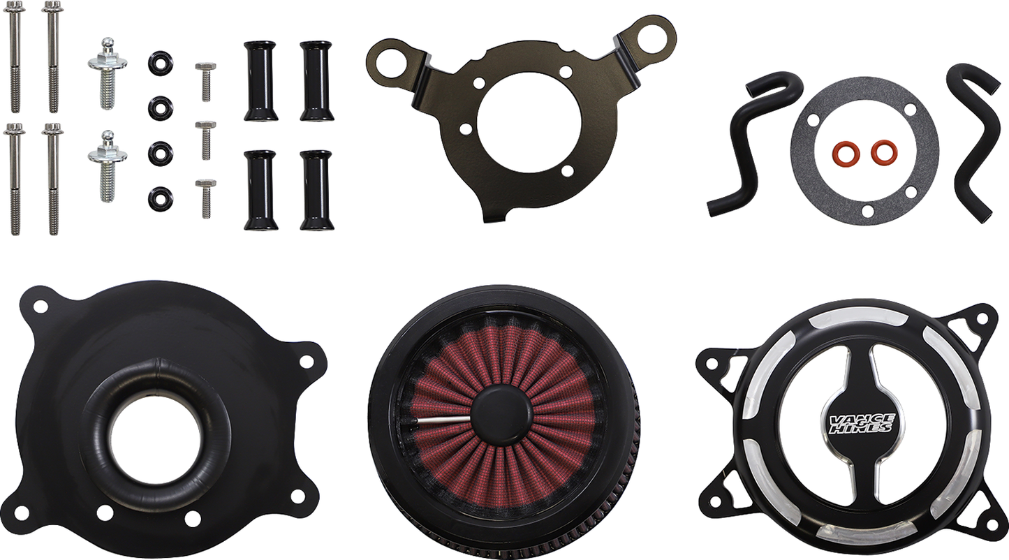 VANCE & HINES VO2 Blade Air Intake - Black Contrast 40391
