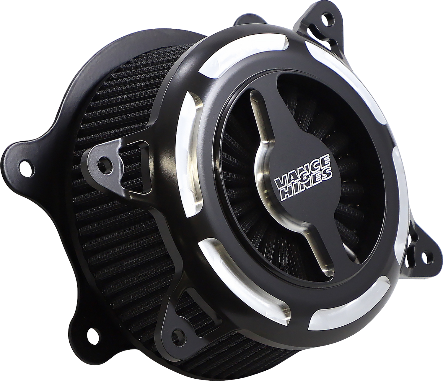 VANCE & HINES VO2 Blade Air Intake - Black Contrast 40389