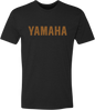 Yamaha Apparel Yamaha Classic T-Shirt - Black/Gold - Medium (Part No. NP21S-M3126-M)