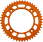 MOOSE OFFROAD Rear Sprocket - Aluminum - 47 Tooth - Orange - Husqvarna/KTM 1211-895-47-14