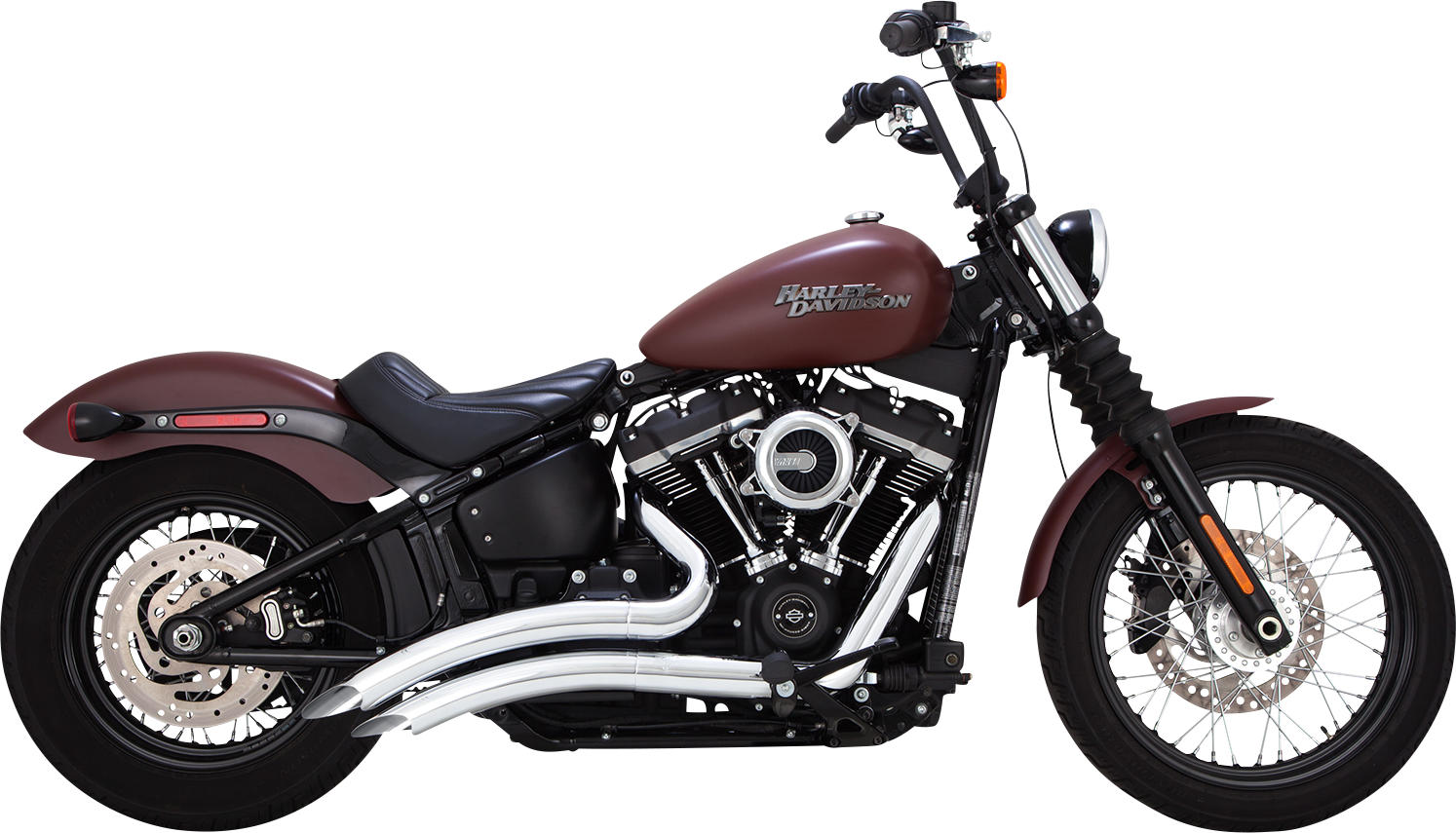 VANCE & HINES Big Radius Exhaust System - Chrome 26377