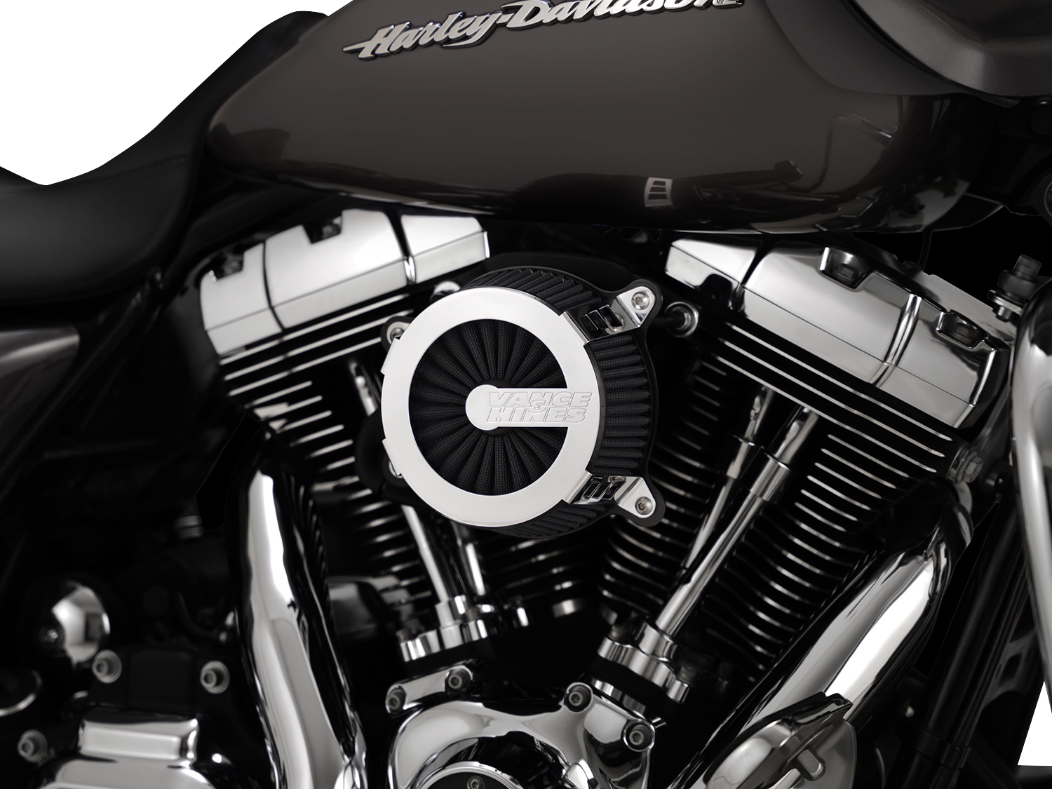VANCE & HINES VO2 Cage Fighter Air Intake Kit - Chrome 70357