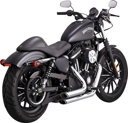 VANCE & HINES Shortshots Staggered Exhaust System - Chrome 17329
