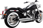 VANCE & HINES Big Shots Staggered Exhaust System - Chrome 17341