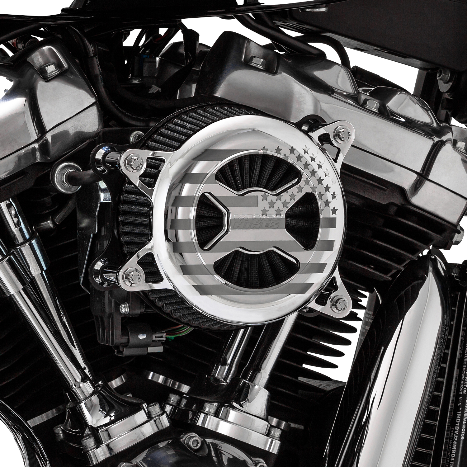 VANCE & HINES VO2 America Air Intake Kit - Chrome - M8 72045FG