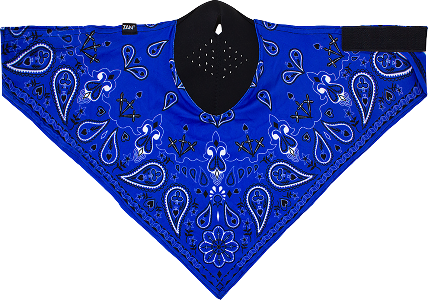 ZAN HEADGEAR Neodanna® SportFlex® Face Mask Navy Paisley NEOL111 - Adjustable Neck and Face Covering with UV Protection