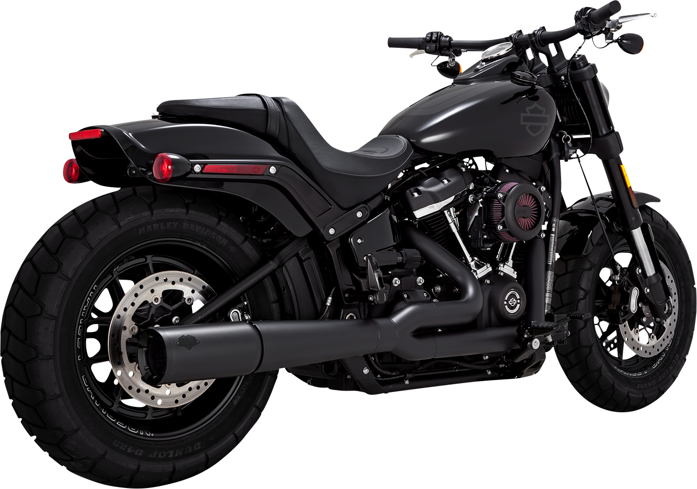 VANCE & HINES Pro Pipe Exhaust System - Black 47387