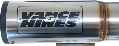 VANCE & HINES Hi-Output RR Exhaust System - Brushed 27321