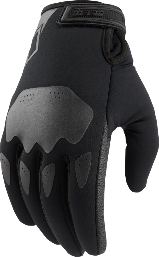 ICON Hooligan™ Insulated Gloves - Black - Small 3301-4487