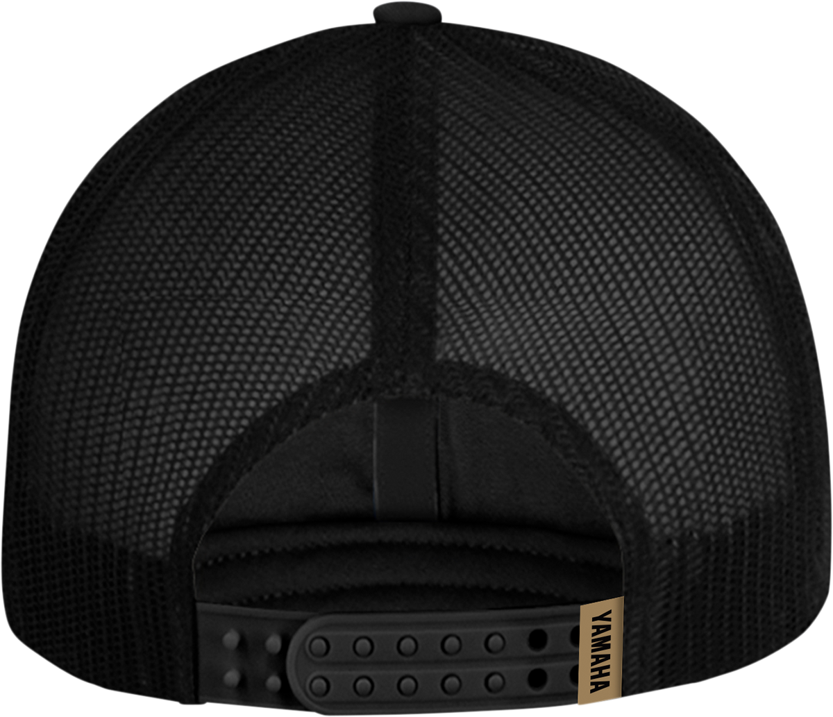 Yamaha Apparel Red/Black/Gold Curved Bill Hat - Model NP21A-H3201