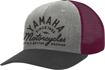 Yamaha Apparel Yamaha Wool Hat - Gray and Maroon NP21A-H3247