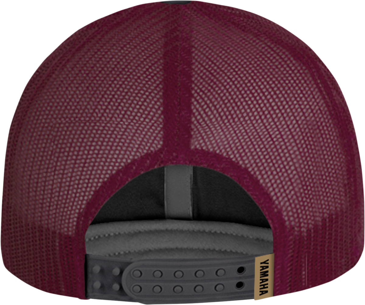 Yamaha Apparel Yamaha Wool Hat - Gray and Maroon NP21A-H3247