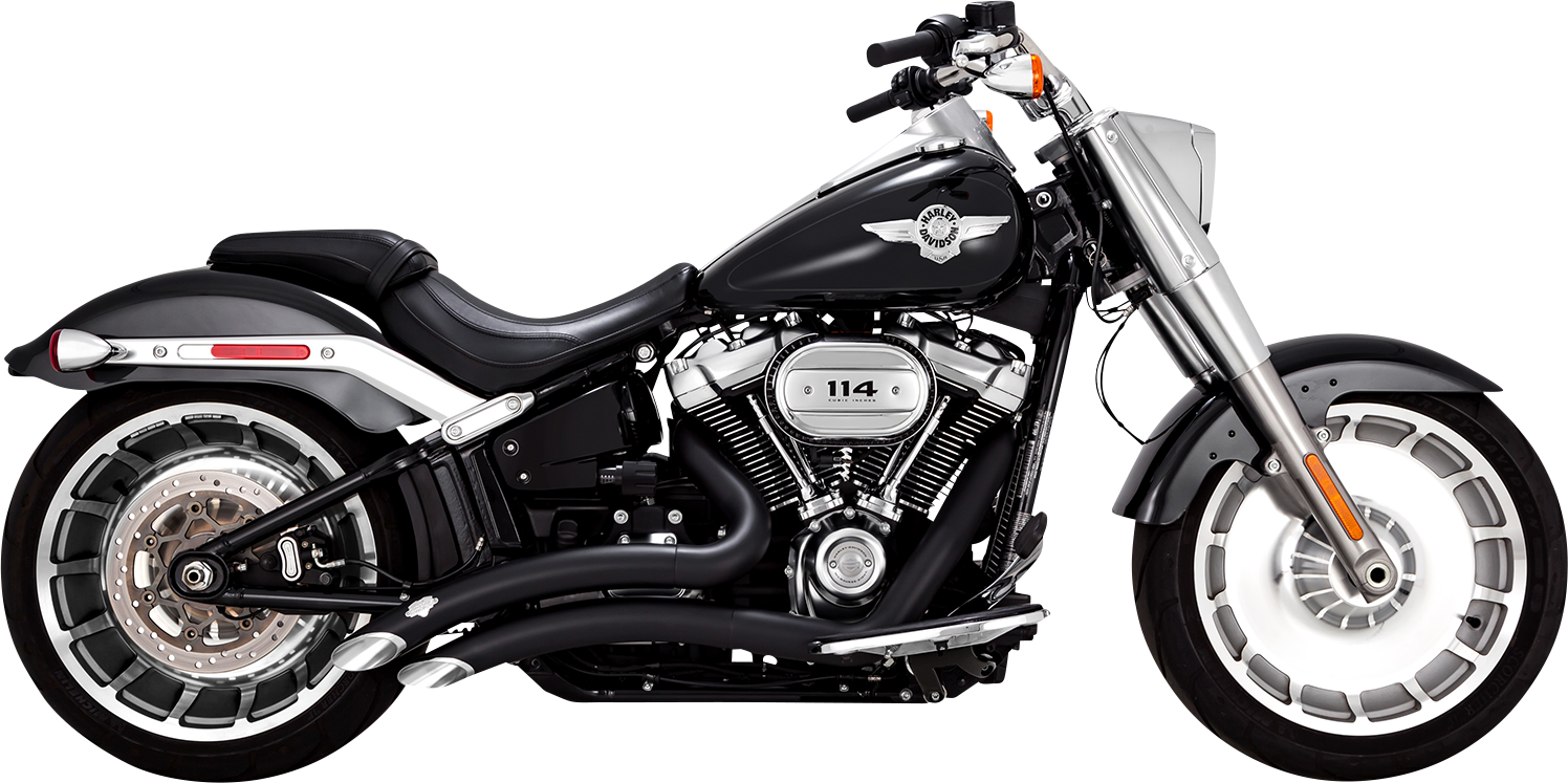 VANCE & HINES Big Radius Exhaust System - Black 46375