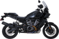 VANCE & HINES Adventure Hi-Output 450 Slip-On Muffler - Black - Stainless Steel 46533
