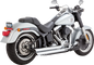 VANCE & HINES Big Shots Staggered Exhaust System - Chrome 17339
