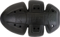 Z1R Shoulder Pads - Black - Pair 2706-0312