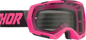 THOR Regiment Goggle - Flo Pink/Black - Smoke Lens 2601-2803