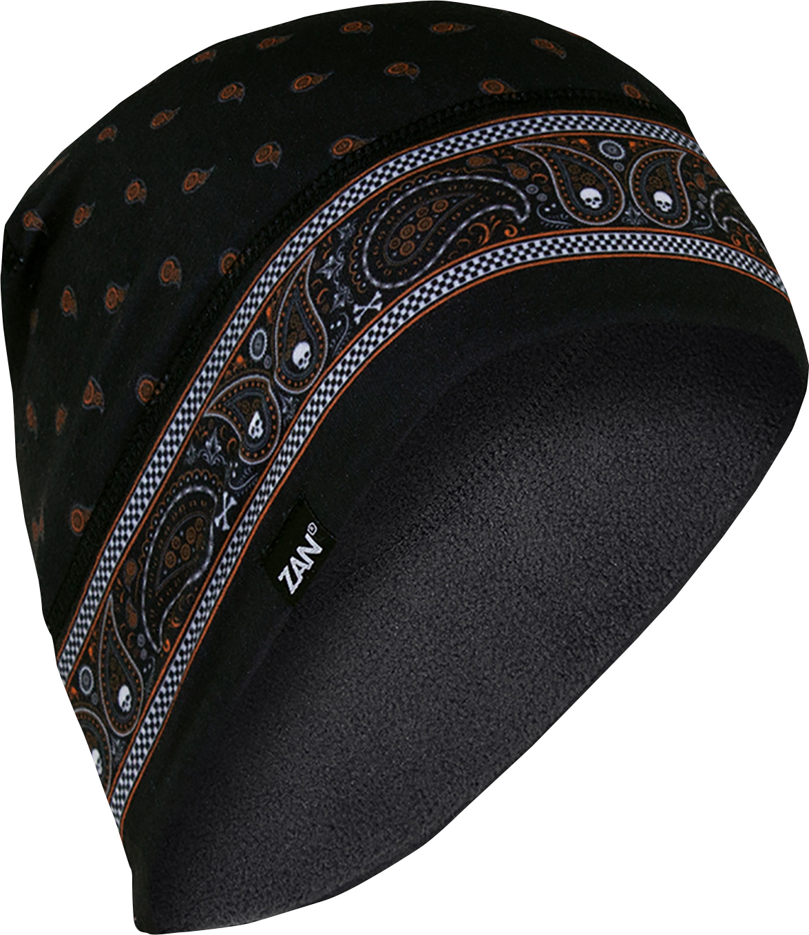 ZAN HEADGEAR SportFlex® Fleece Beanie - Classic Bandana (Part Number: WHLF197)