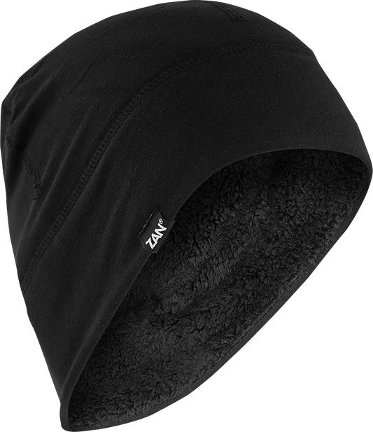 ZAN HEADGEAR SportFlex® Helmet Liner - High Fleece, Black (Part No. WHLH114)