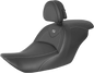 SADDLEMEN Roadsofa™ Seat - Carbon Fiber - with Backrest - GL1800 '14-'17 H23-20-185BR