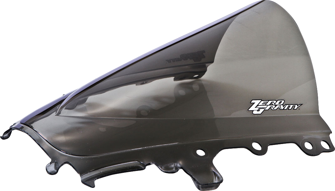 ZERO GRAVITY Double Bubble Windscreen - Light Smoke - YZF R1/R1M/World GP 16-543-02