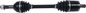 MOOSE OFFROAD Axle Assembly - Complete - Standard - Rear Left/Right | Middle Left - Can-Am Outlander/Renegade LM6-CA-8-311