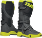 THOR Radial Boots - Gray/Fluorescent Yellow - US 11 / EU 45.5 3410-2749