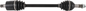 MOOSE OFFROAD Axle Assembly - Complete - Standard - Rear Left/Right - Can-Am Commander LM6-CA-8-333