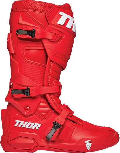 THOR Radial Boots - Red - US 15 / EU 51 3410-2744