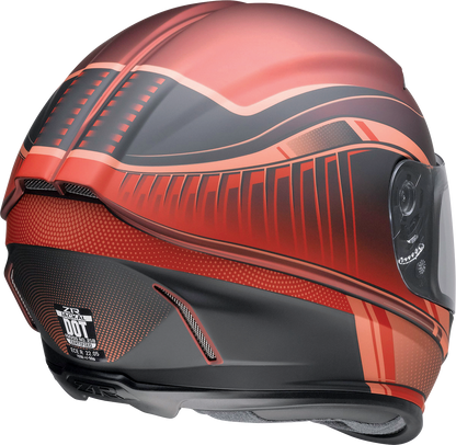 Z1R Jackal Helmet - Dark Matter - Red - XS 0101-14848