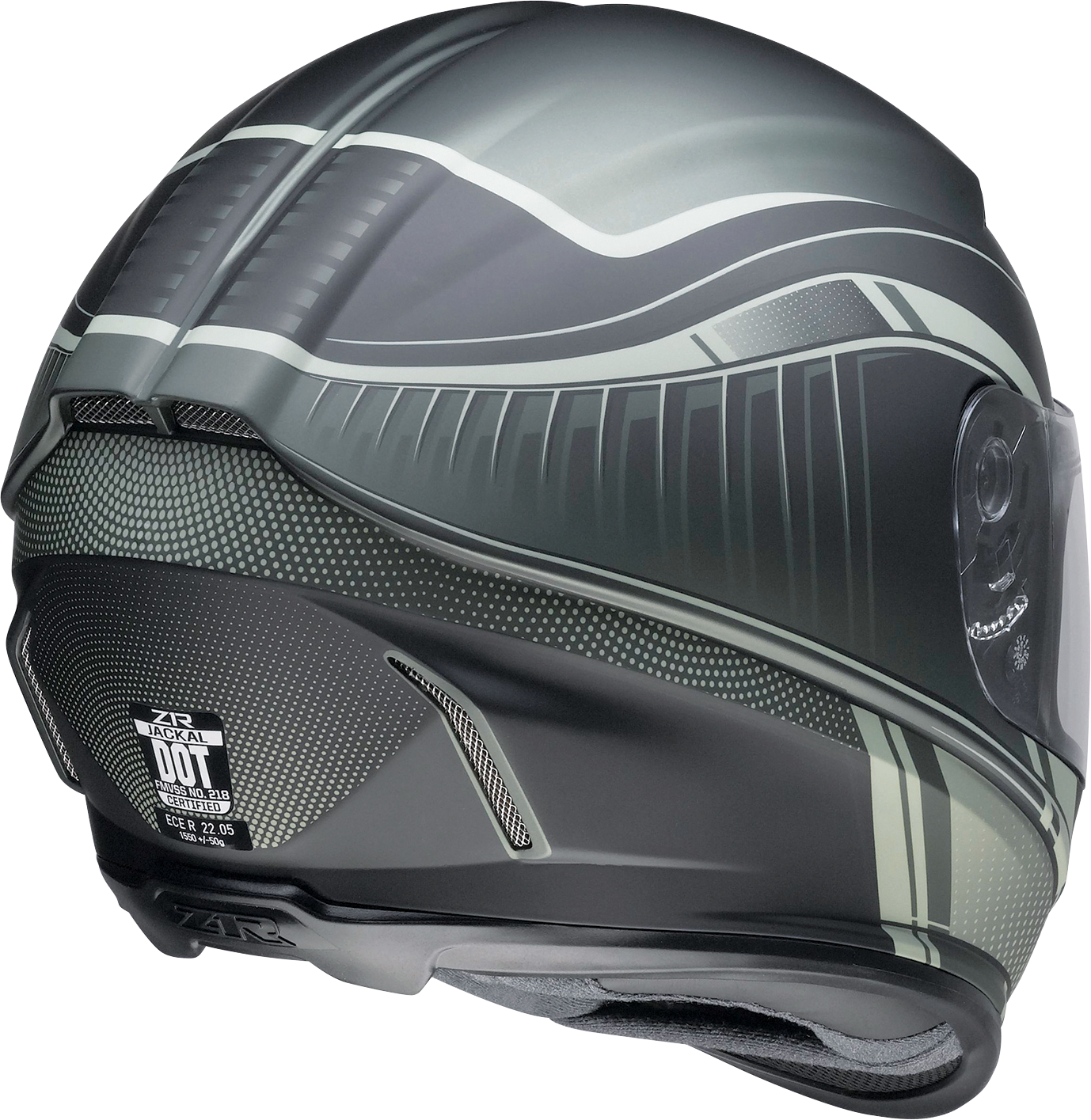 Z1R Jackal Helmet - Dark Matter - Green - Small 0101-14856