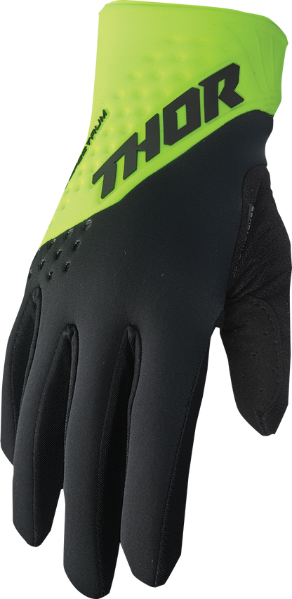 THOR Spectrum Cold Weather Gloves - Acid/Black - Small 3330-7244