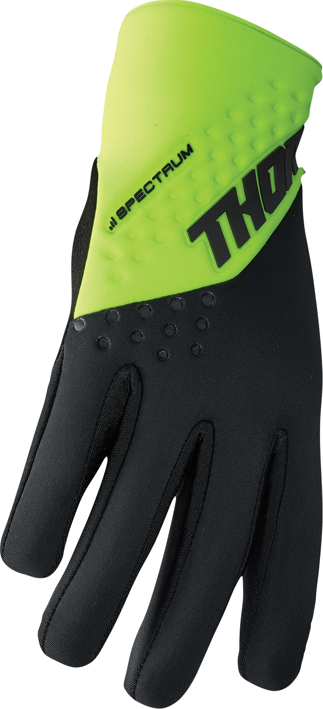 THOR Spectrum Cold Weather Gloves - Acid/Black - XS 3330-7243