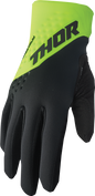 THOR Spectrum Cold Weather Gloves - Acid/Black - Large 3330-7246