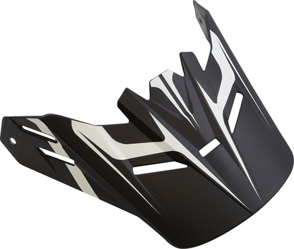 Z1R Youth Rise Visor Kit - Flame Black (Part No. 0132-1487)