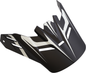 Z1R Youth Rise Visor Kit - Flame Black (Part No. 0132-1487)