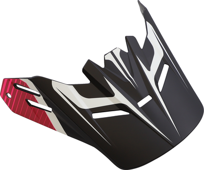 Z1R Youth Rise Visor Kit - Flame Pink (Part Number 0132-1491)